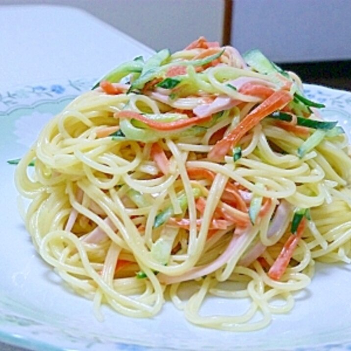 【簡単】スパゲッティサラダ